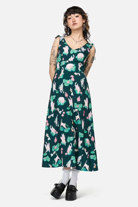 Lilycat Cottagecore Midi Dress ModCloth Lilycat Cottagecore Midi Dress ModCloth