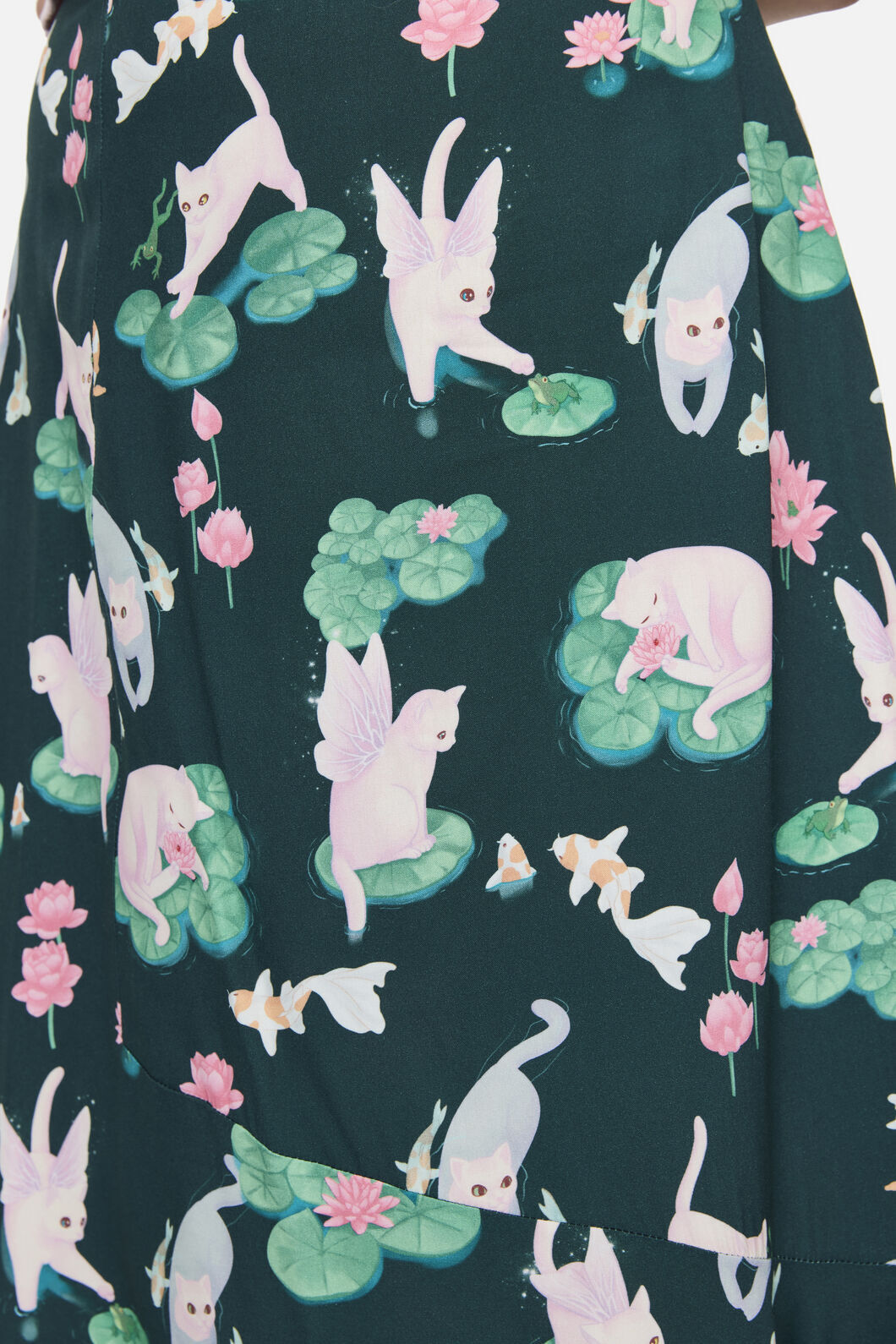 Lilycat Cottagecore Midi Skirt