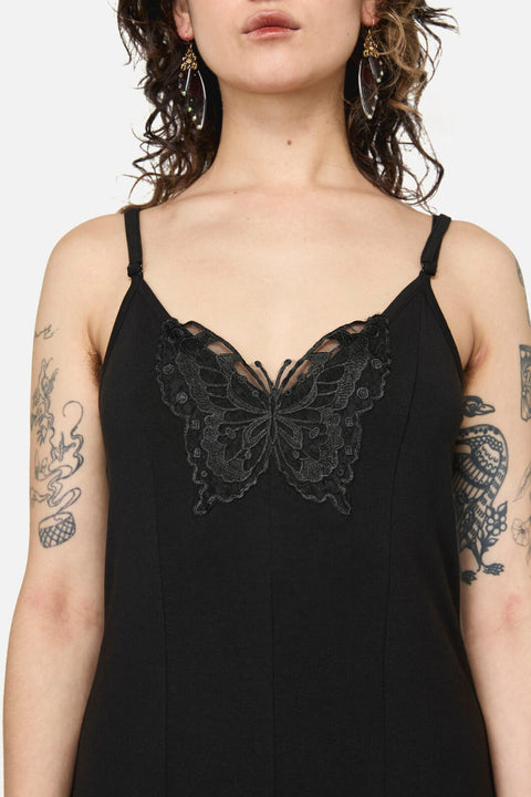 Naiad Goth Maxi Dress