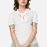 Naiad Pond Tie Blouse