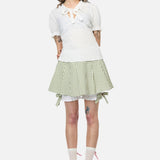 Naiad Pond Tie Blouse