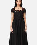 modcloth embroidered dress $199 Modcloth XL Wedding Bridal White Maxi Dress Embroidered Lace Long Sleeve