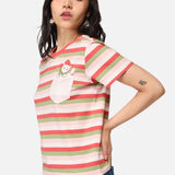 Strawberry Cat Pocket Tee