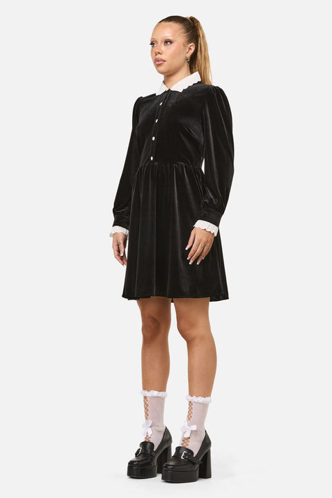 Mabel Velvet Mini Dress