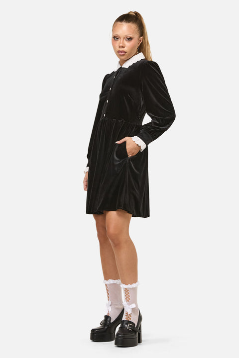 Mabel Velvet Mini Dress
