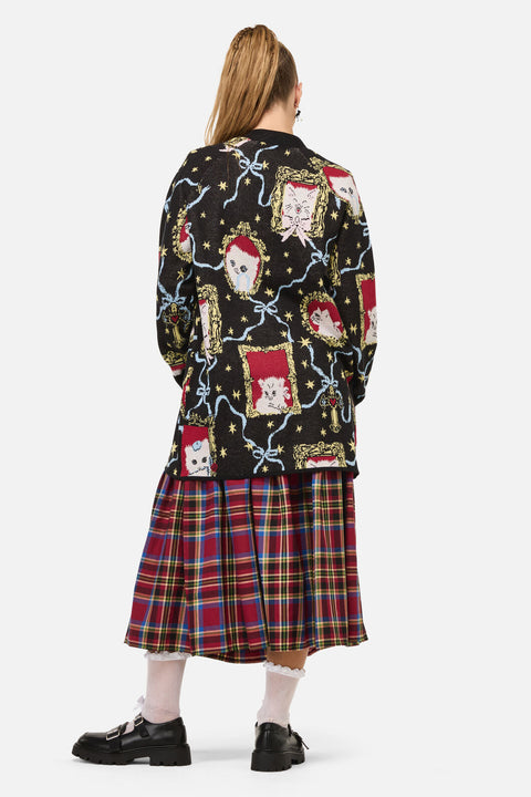Official Cat Portrait Cardigan