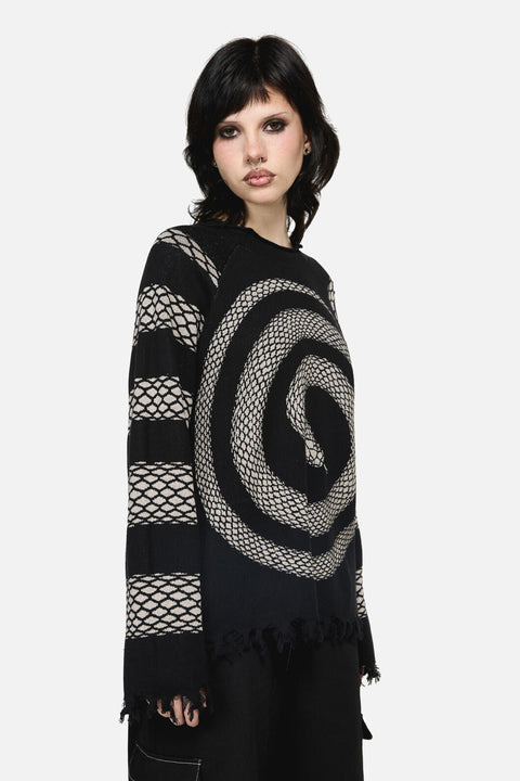 Slithering Goth Knit