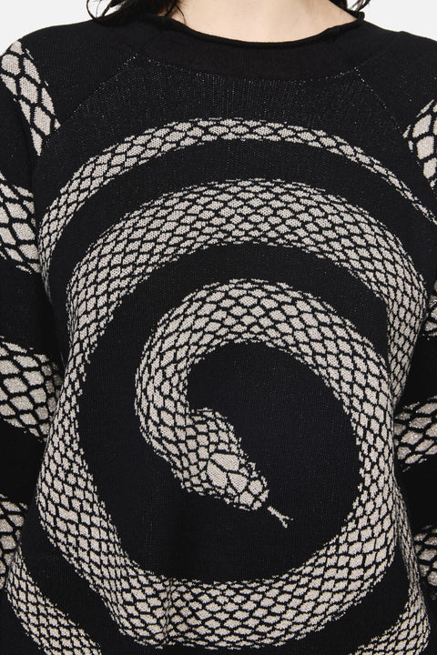 Slithering Goth Knit