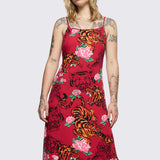 Big Cat Midi Dress