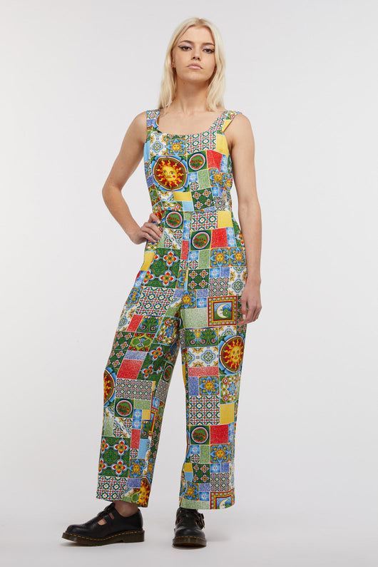 Majolica Viscose Jumpsuit