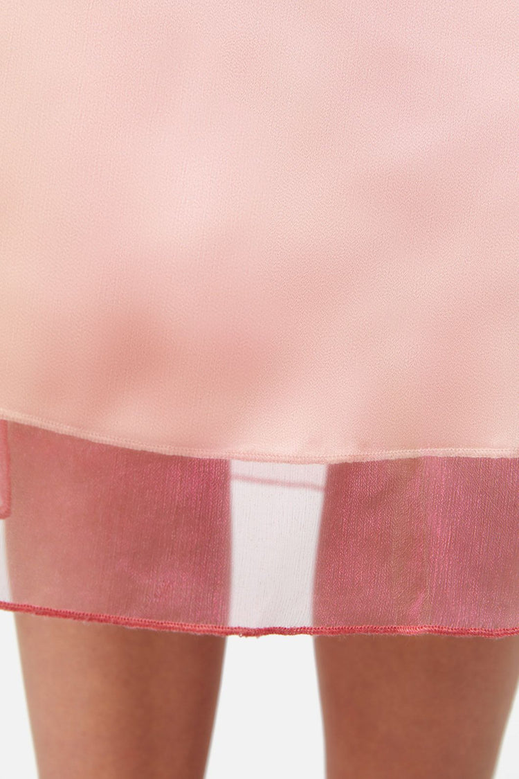Holographic Sheer Dress