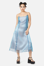 Holographic Sheer Dress