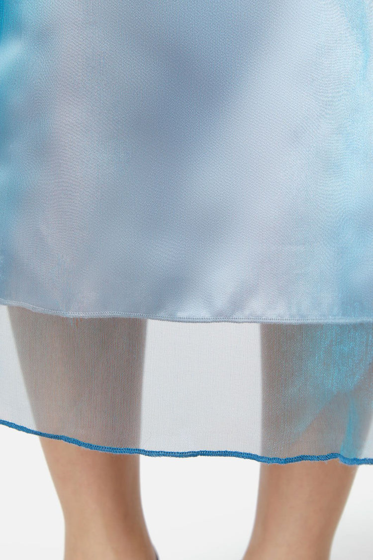 Holographic Sheer Dress
