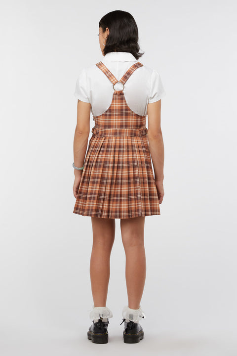 Looking Glass Tartan Pinafore