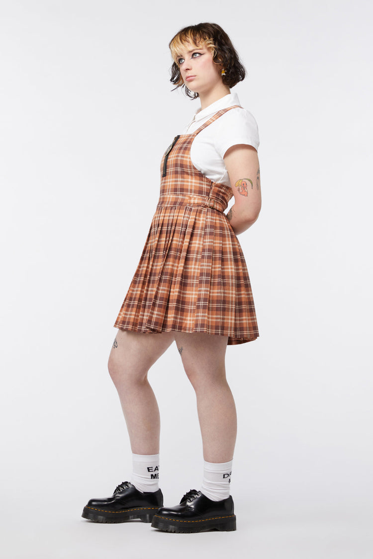 Looking Glass Tartan Pinafore