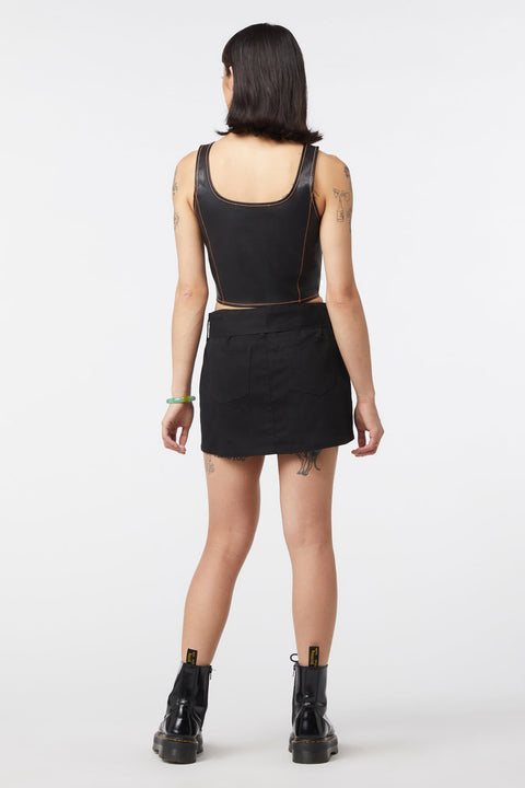 Ablaze Pu Corset
