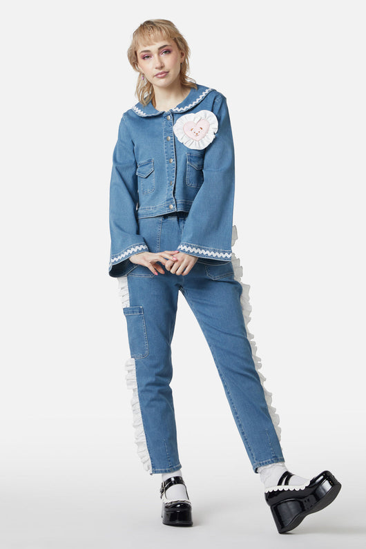Sailor Teddy Denim Jacket