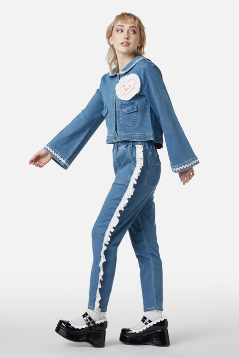 Sailor Teddy Denim Jacket
