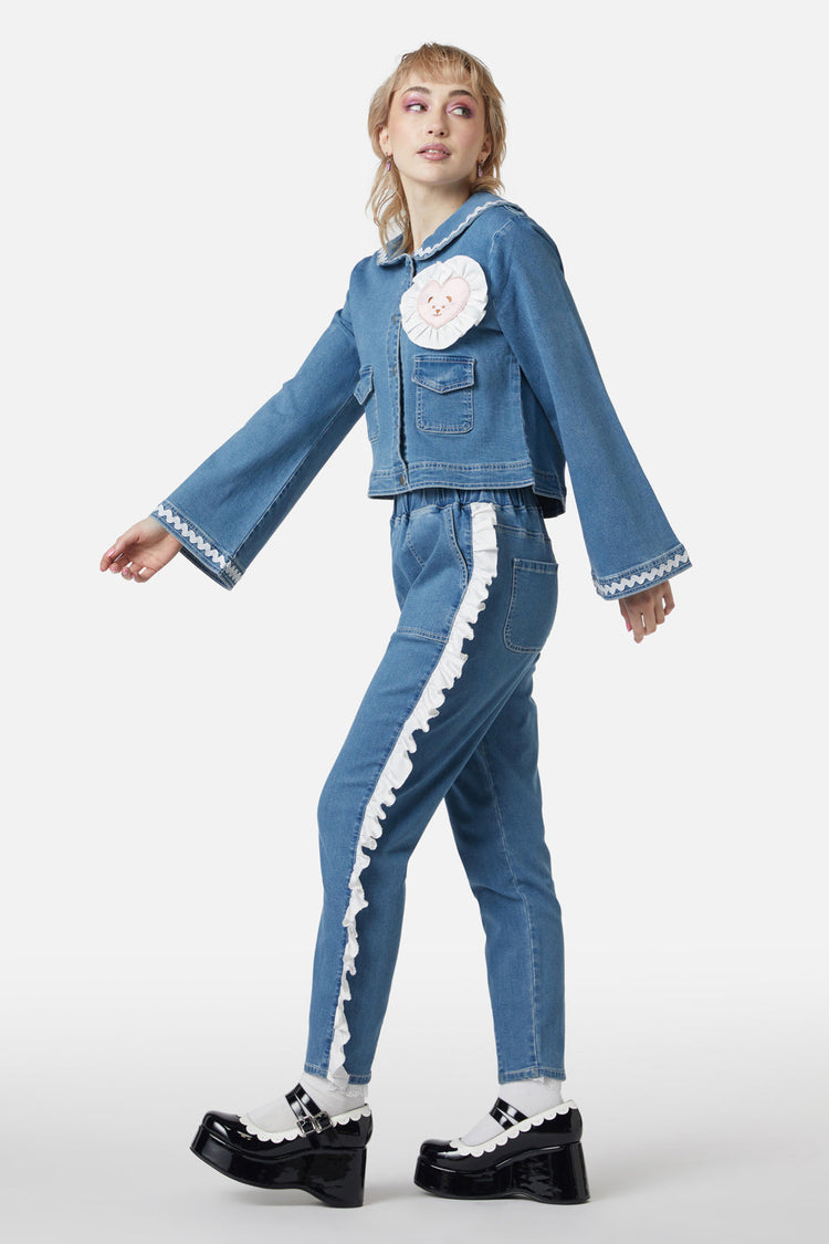 Sailor Teddy Denim Jacket