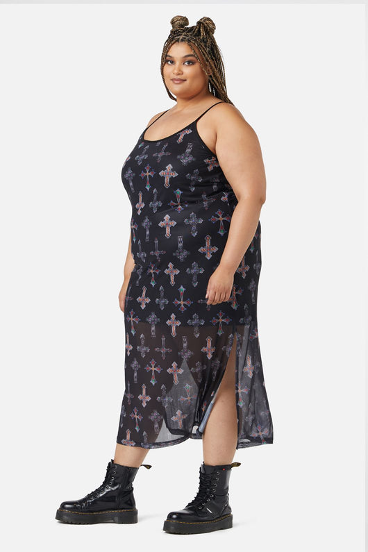 Hope Had Died Mesh Dress