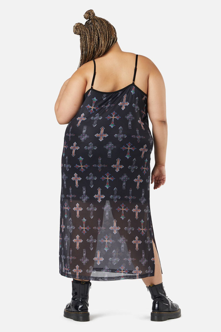 Hope Had Died Mesh Dress