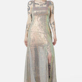 Gloria Sequin Maxi Dress