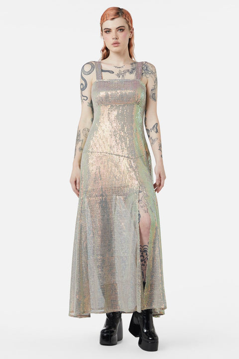 Gloria Sequin Maxi Dress