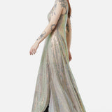 Gloria Sequin Maxi Dress