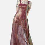 Gloria Sequin Maxi Dress