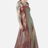 Gloria Sequin Maxi Dress