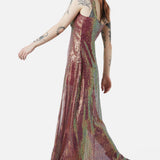 Gloria Sequin Maxi Dress