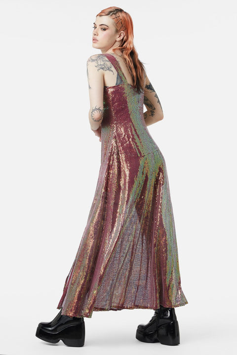 Gloria Sequin Maxi Dress