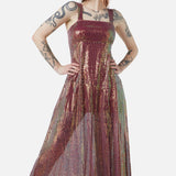 Gloria Sequin Maxi Dress