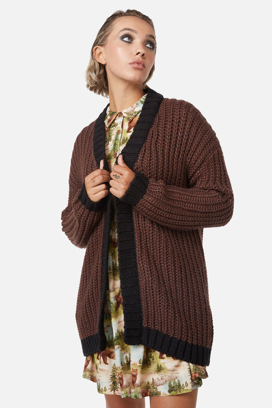 Field Work Chunky Knit Cardi