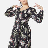 Memento Mori Printed Dress