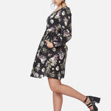 Memento Mori Printed Dress