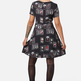 Tarot Spread Print Dress