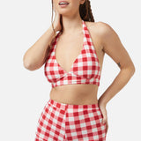 Jam Gingham Bikini Top