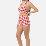 Jam Gingham Bikini Top