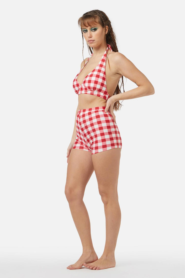 Jam Gingham Bikini Top