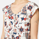 Queen Of Cats Print Dress