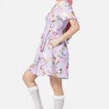 Kitsch Kitty Print Dress