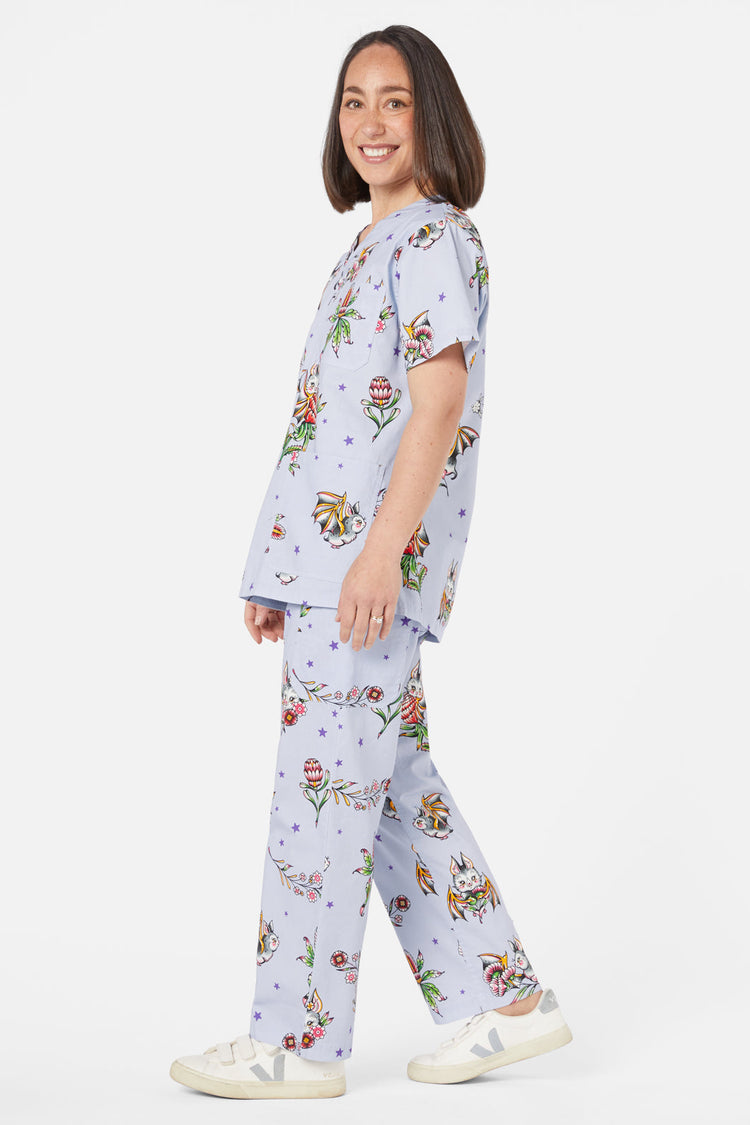 Fruity Bats Scrub Sets