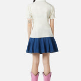 Meowdy Badge Blouse