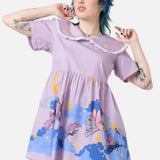 Goodnight Bunny Border Dress