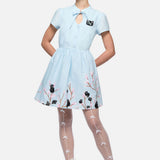 Pussy Willow Border Dress