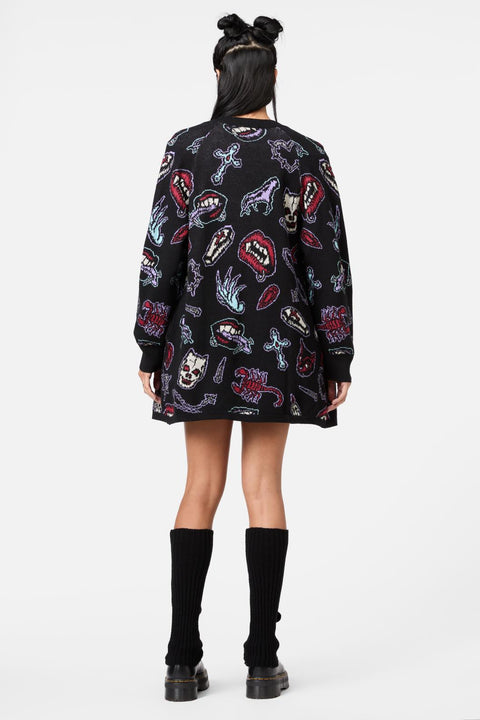 Sucked In Gothic Cardigan