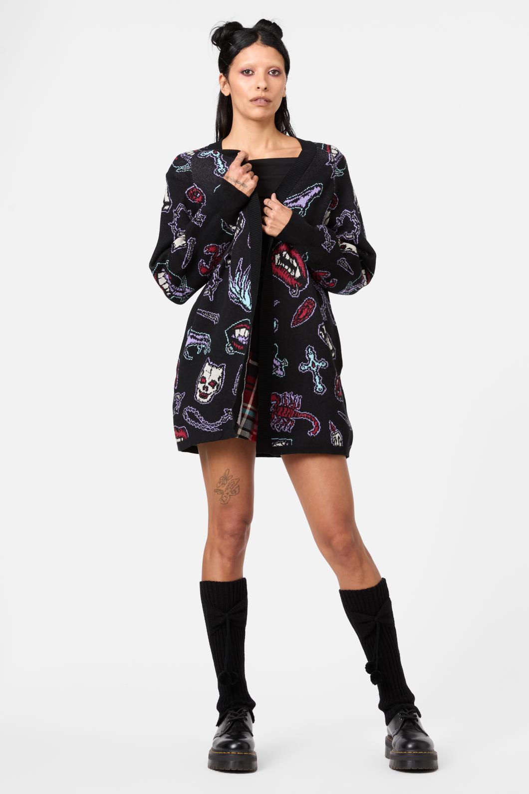 Sucked In Gothic Cardigan – ModCloth