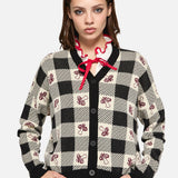 Sweet Home Intarsia Cardi