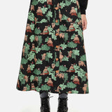 Haus Of Raccoon Print Skirt
